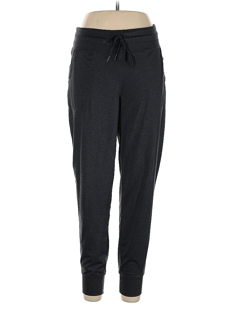 Pre-owned Lole Casual Pants In Gray