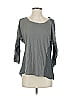 XCVI Gray 3/4 Sleeve T-Shirt Size S - photo 1