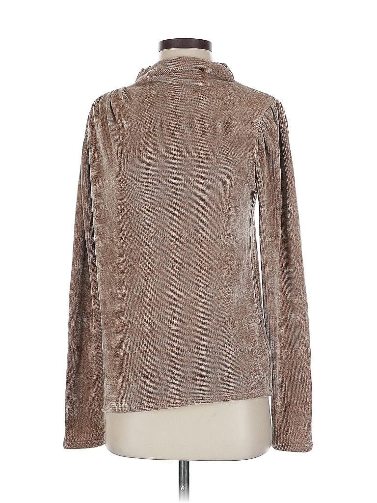 Pre-owned Express Turtleneck Sweater In Brown