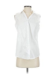 Talbots Sleeveless Button Down Shirt