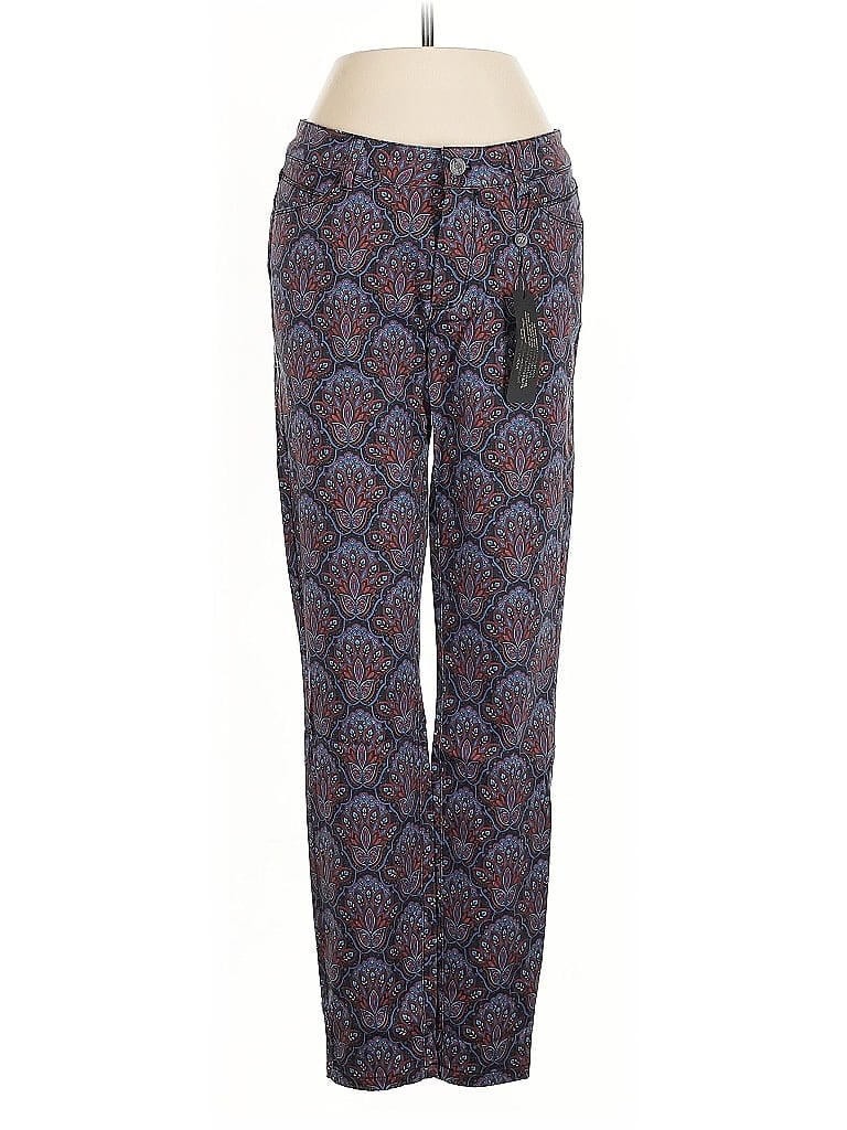 Bebe Paisley Blue Casual Pants Size 27 waist - photo 1
