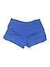 Bebe Solid Blue Shorts Size 8 - photo 1