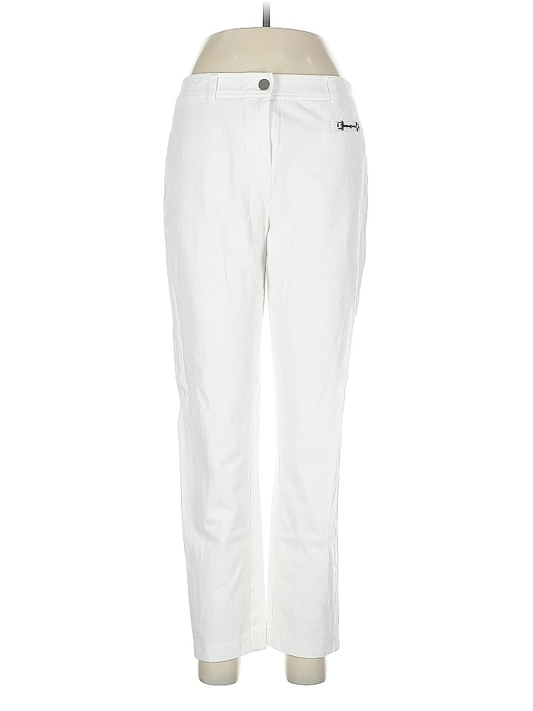 Pre-owned Worth New York Casual Pants In White