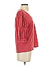 Sundry 100% Pima Cotton Red 3/4 Sleeve T-Shirt Size Sm (1) - photo 3