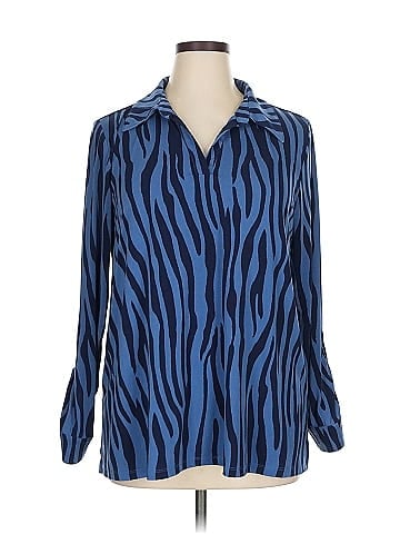 IMAN Long Sleeve Blouse (view 1)