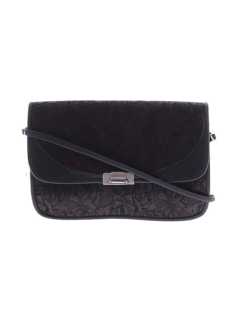 Pre-owned Unbranded Crossbody Bag In Black