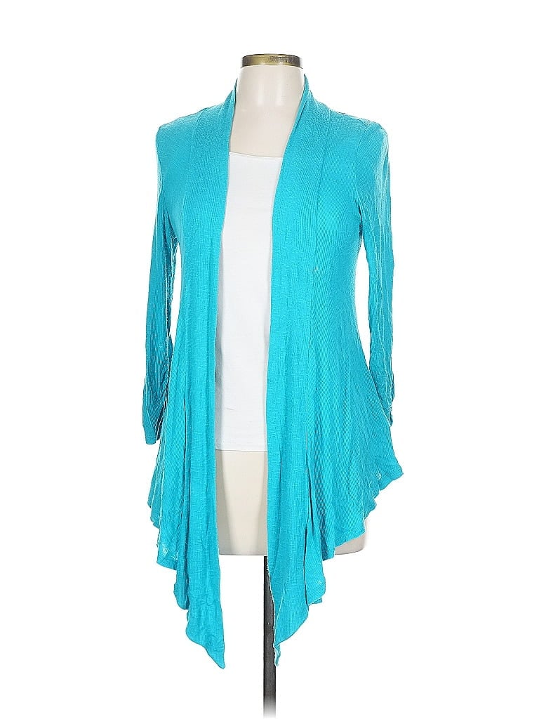 Pre-owned Unbranded Cardigan Sweater In Blue