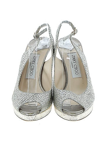 Jimmy Choo Nova Peep Toe Pumps (view 2)