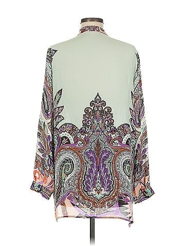 ETRO Long Sleeve Silk Top (view 2)