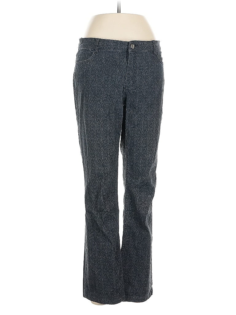 Pre-owned Doncaster Collection Dress Pants In Gray