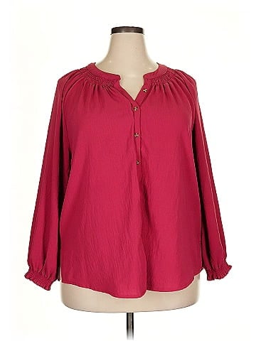 Democracy Long Sleeve Blouse (view 1)