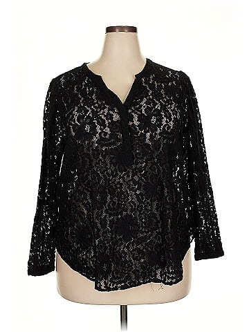 Torrid 3/4 Sleeve Blouse (view 1)