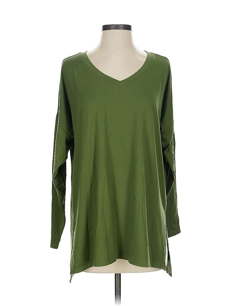 Zenana Green 3/4 Sleeve T-Shirt Size S - photo 1