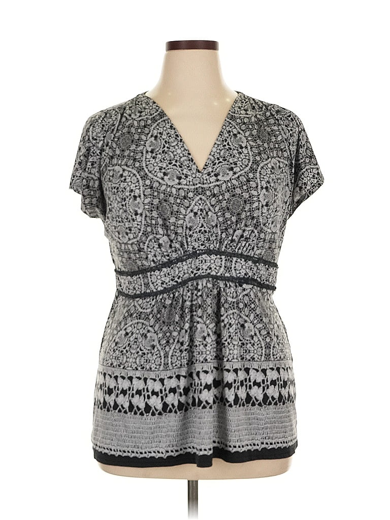 Soma Gray Short Sleeve T-Shirt Size XL - photo 1