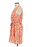 Forever 21 Contemporary 100% Polyester Print Orange Casual Dress Size S - photo 4