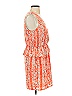 Forever 21 Contemporary 100% Polyester Print Orange Casual Dress Size S - photo 3