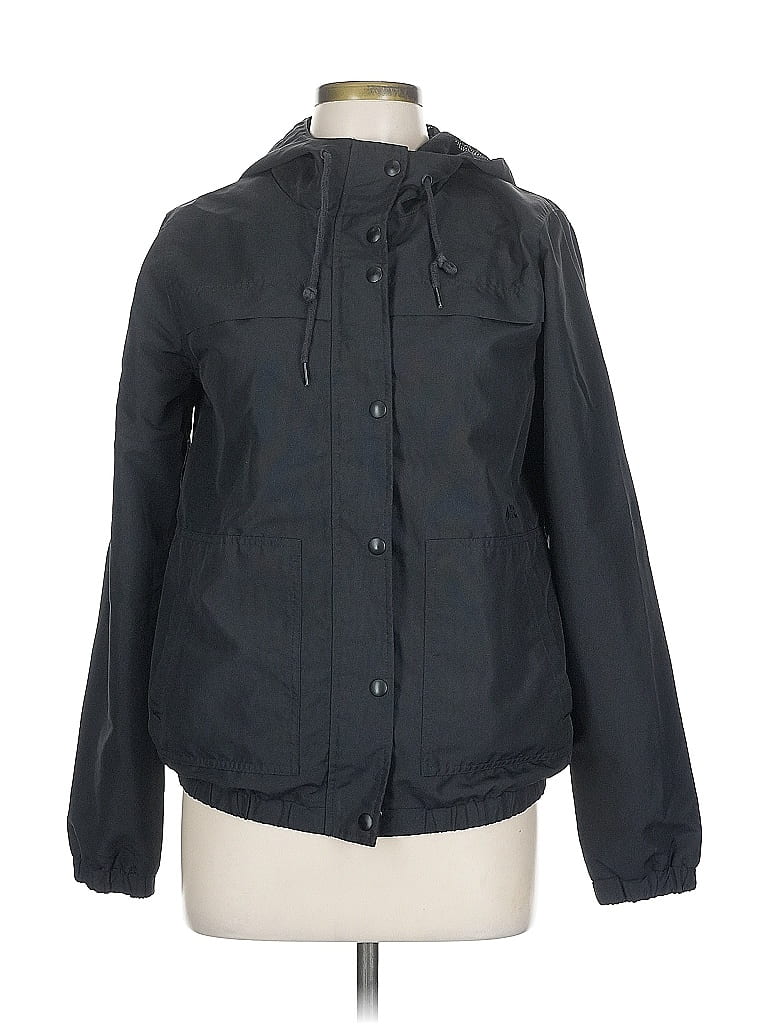 Volcom 100% Polyester Black Cardigan Size 10 - photo 1