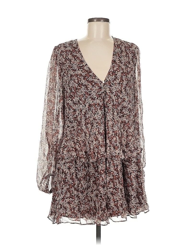 Click to view more detailed imagery on our partner's website Pre-owned Shona Joy Casual Dress In Brown