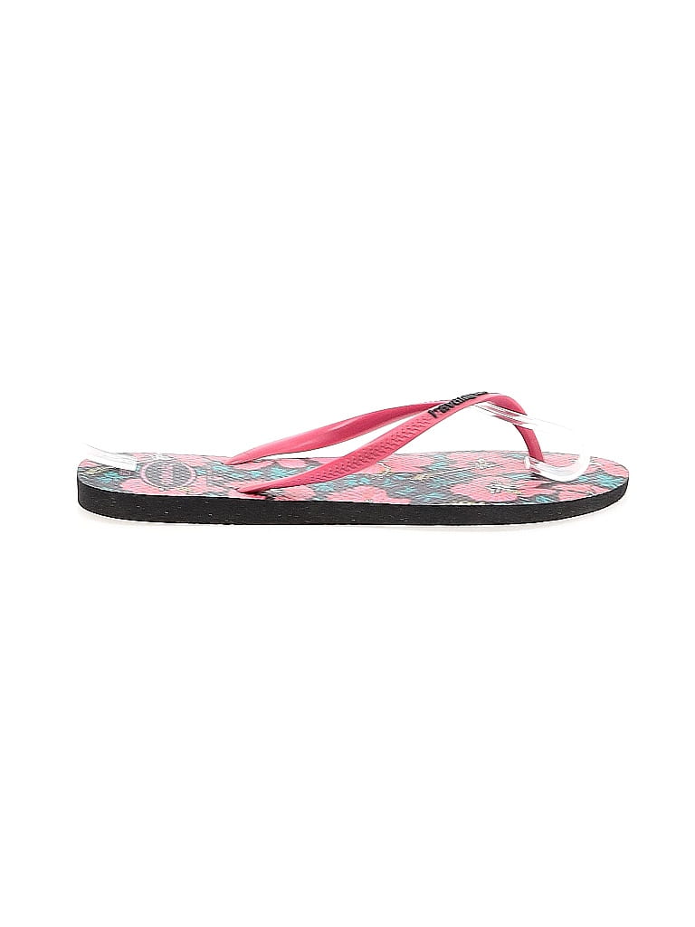Pre-owned Havaianas Flip Flops In Pink