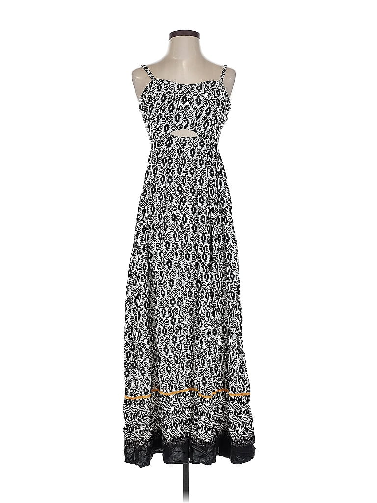 Pre-owned Maia Casual Dress In Gray