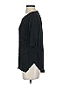 XCVI Black 3/4 Sleeve Top Size S - photo 4