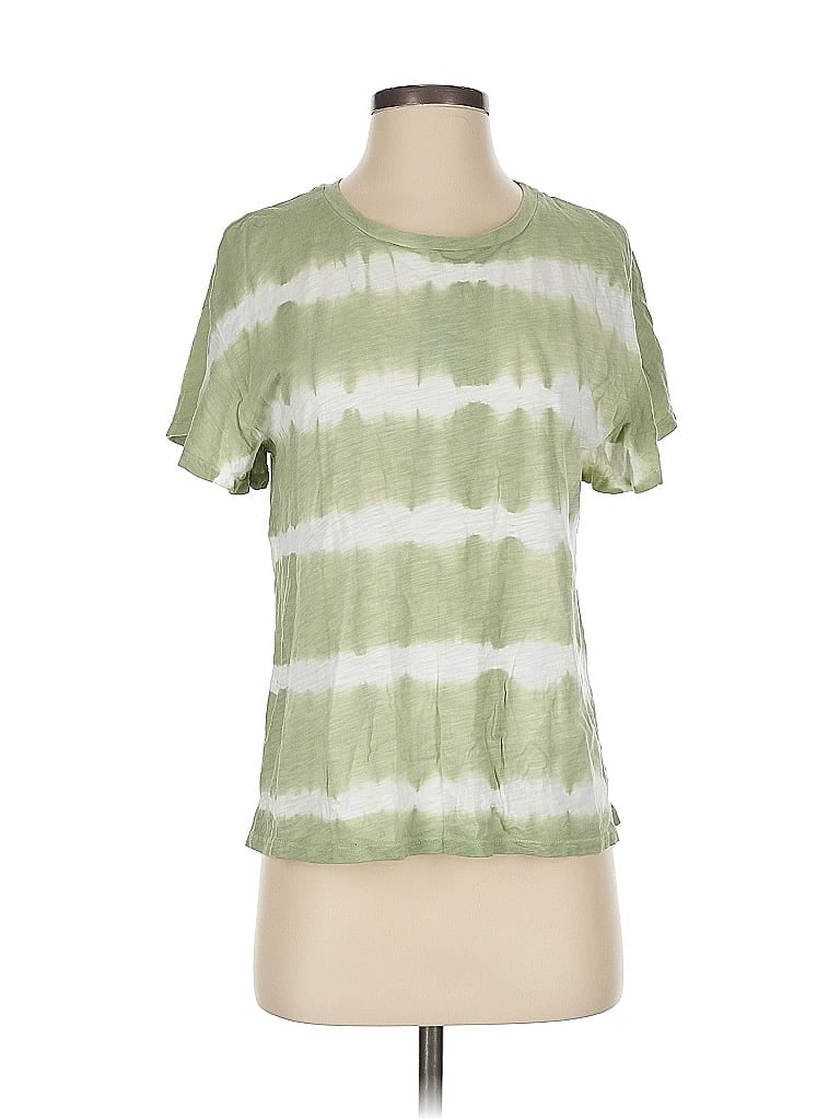 Pre-owned T.la Short Sleeve T-shirt In Green