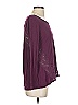 Charming Charlie Burgundy Long Sleeve T-Shirt Size S - photo 3