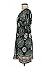 Max Edition Paisley Green Black Casual Dress Size M - photo 5