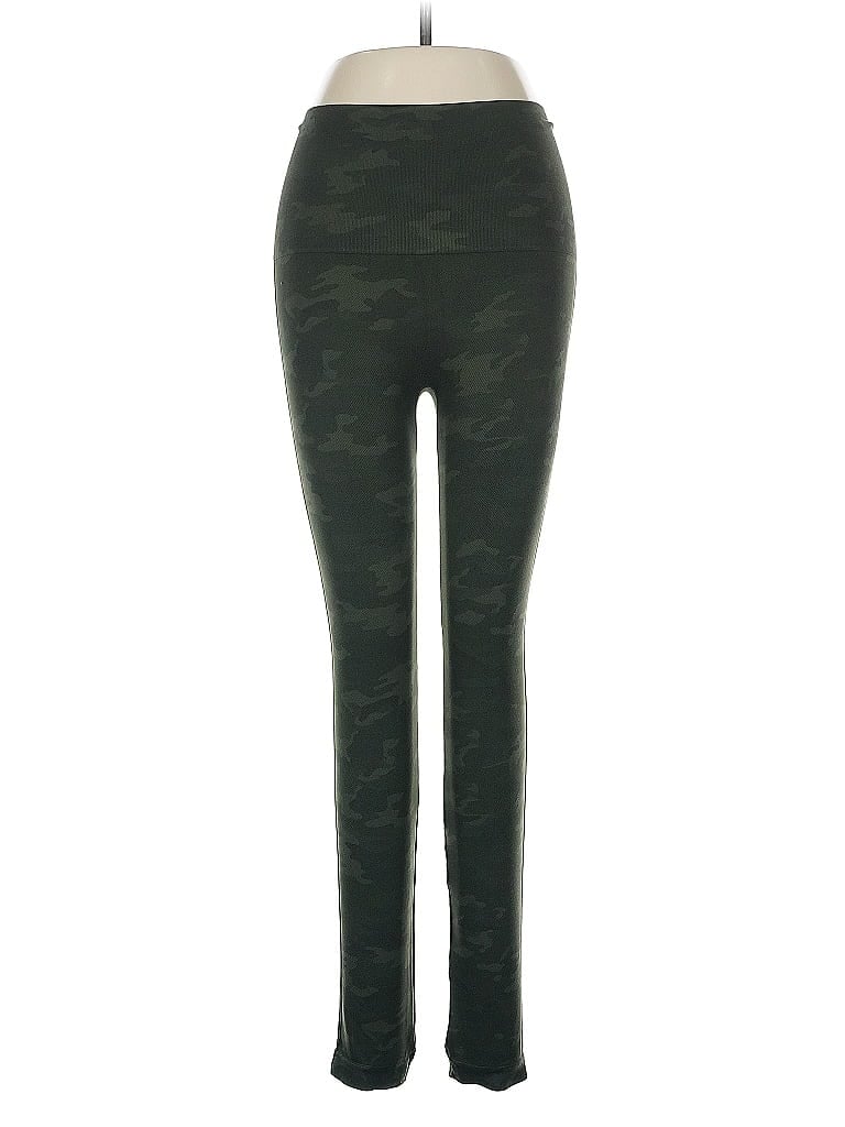 Pre-owned Spanx Casual Pants In Green