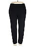 DressBarn Solid Black Active Pants Size L - photo 2