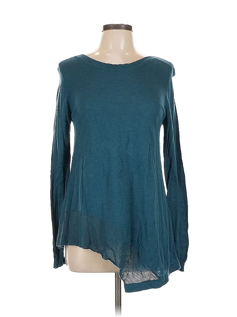 Click to view more detailed imagery on our partner's website Pre-owned Joan Vass Pullover Sweater In Blue