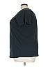 Roaman's 100% Cotton Solid Black Short Sleeve T-Shirt Size 22 - photo 4