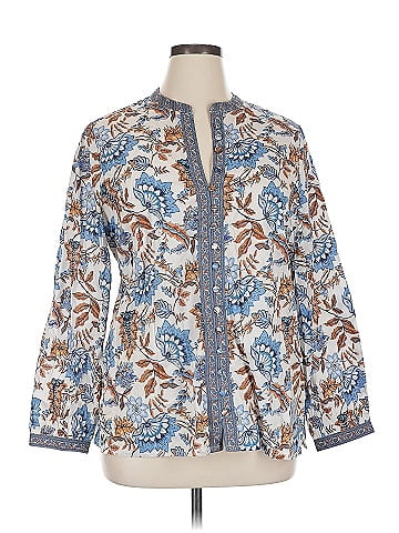 Soft Surroundings Long Sleeve Blouse (view 1)