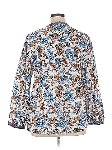 Soft Surroundings Long Sleeve Blouse (view 2)