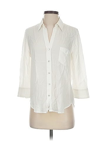 L'Agence 3/4 Sleeve Button-Down Shirt (view 1)