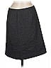 J.Crew Solid Gray Wool Skirt Size 6 - photo 1