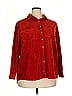 Roaman's 100% Cotton Red Jacket Size 18 - photo 1