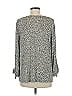 Ann Taylor LOFT Outlet Gray Long Sleeve Blouse Size M - photo 3