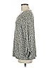 Ann Taylor LOFT Outlet Gray Long Sleeve Blouse Size M - photo 5