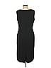 Jones Studio Solid Black Cocktail Dress Size 10 - photo 3