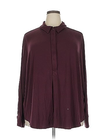 Universal Standard Long Sleeve Polo (view 1)
