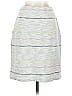 Lou & Grey for LOFT Stripes Gray Casual Skirt Size S - photo 2