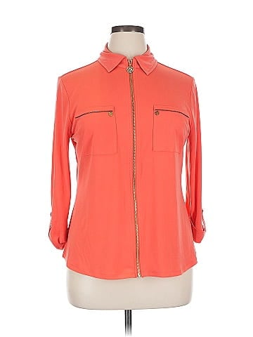 Anne Klein Long Sleeve Blouse (view 1)