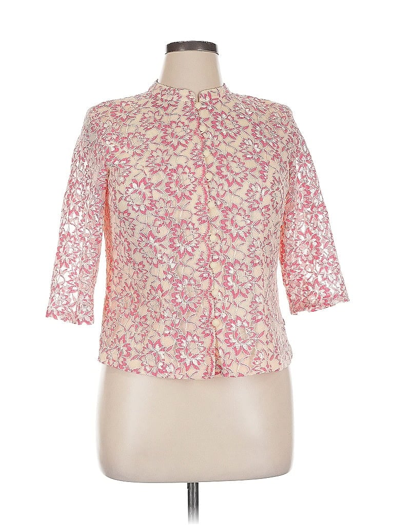 LILY Pre-owned 3/4 Sleeve Blouse In Pink
