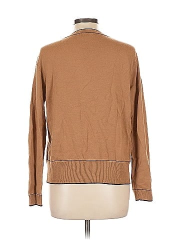 Pink Tartan Wool Cardigan (view 2)
