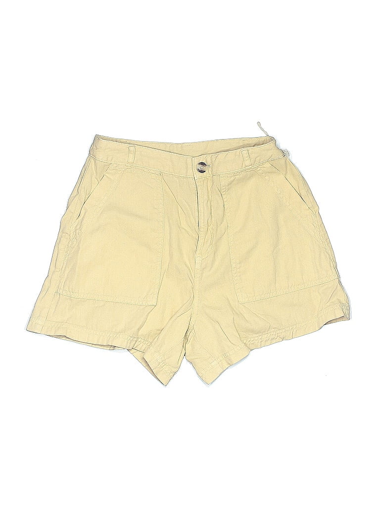 Pre-owned Universal Thread Khaki Shorts In Yellow
