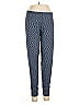 Cuddl Duds 100% Polyester Chevron-herringbone Blue Casual Pants Size L - photo 1