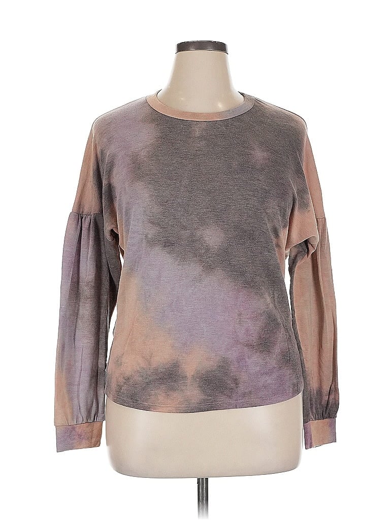 Pre-owned Moa Moa Long Sleeve T-shirt In Brown