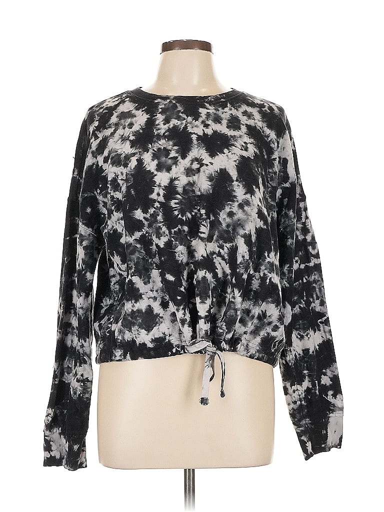 Pre-owned Dkny Sport Pullover Sweater In Black