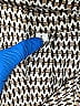 Shein 100% Polyester Houndstooth Silver Long Sleeve Blouse Size L - photo 7